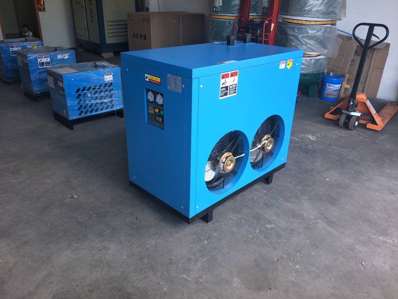 冷干機(jī)冷凝壓力過高、過低如何處理？